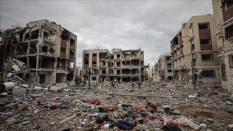 Palestina en total destrucción